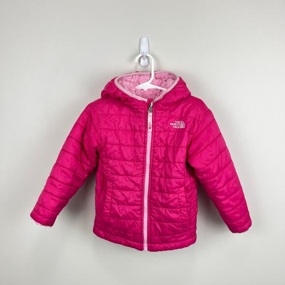 The North Face Reversible Mossbud Swirl Insulated Jacket 3T - Picture 1 of 12